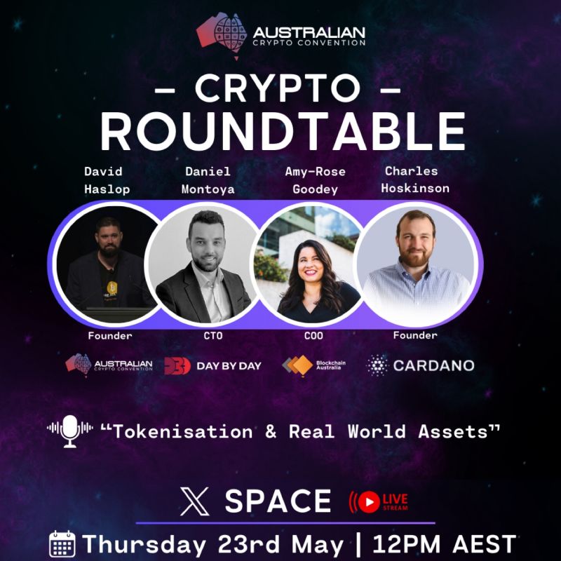 RWA & Tokenisation Roundtable at Australian Crypto Convention