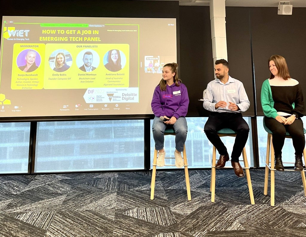 Getting a Job in Emerging Tech - DIF Vic event (#wiet22)