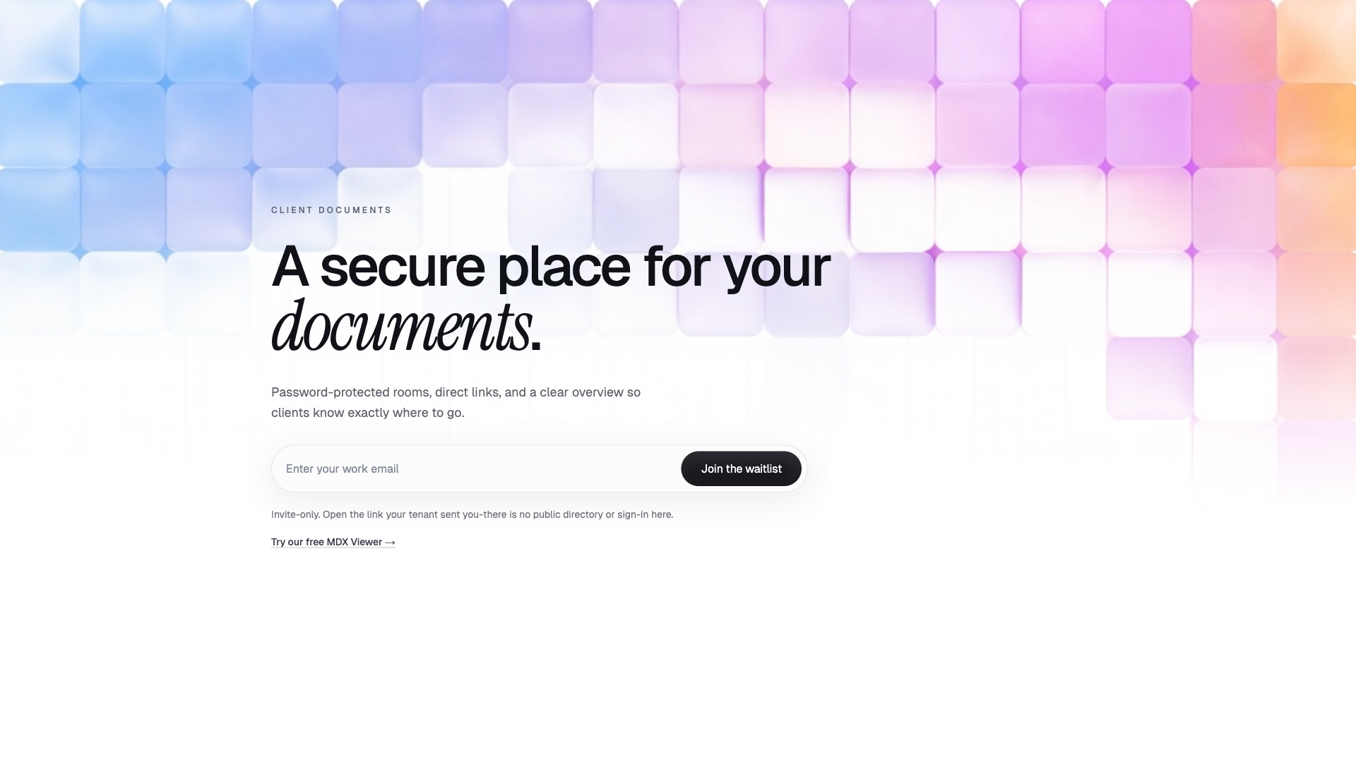 Saline | Secure Client Proposal Data Room screenshot 1